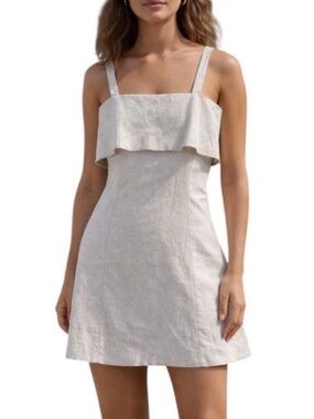 NWT Banana Republic Factory natural linen dress 12